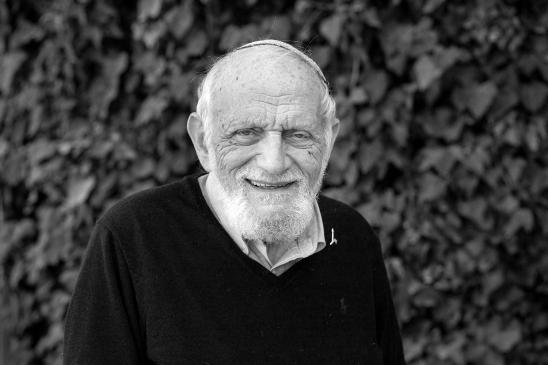 Hillel Furstenberg - 2020 Abel Prize laureate - Photo: Yosef Adest, Hebrew University of Jerusalem