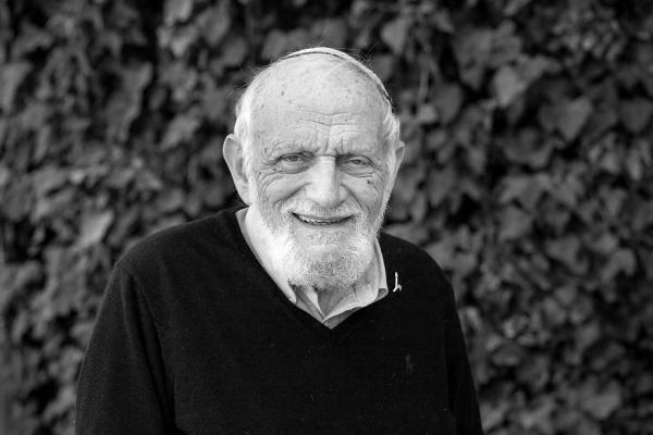 Hillel Furstenberg - 2020 Abel Prize laureate - Photo: Yosef Adest, Hebrew University of Jerusalem